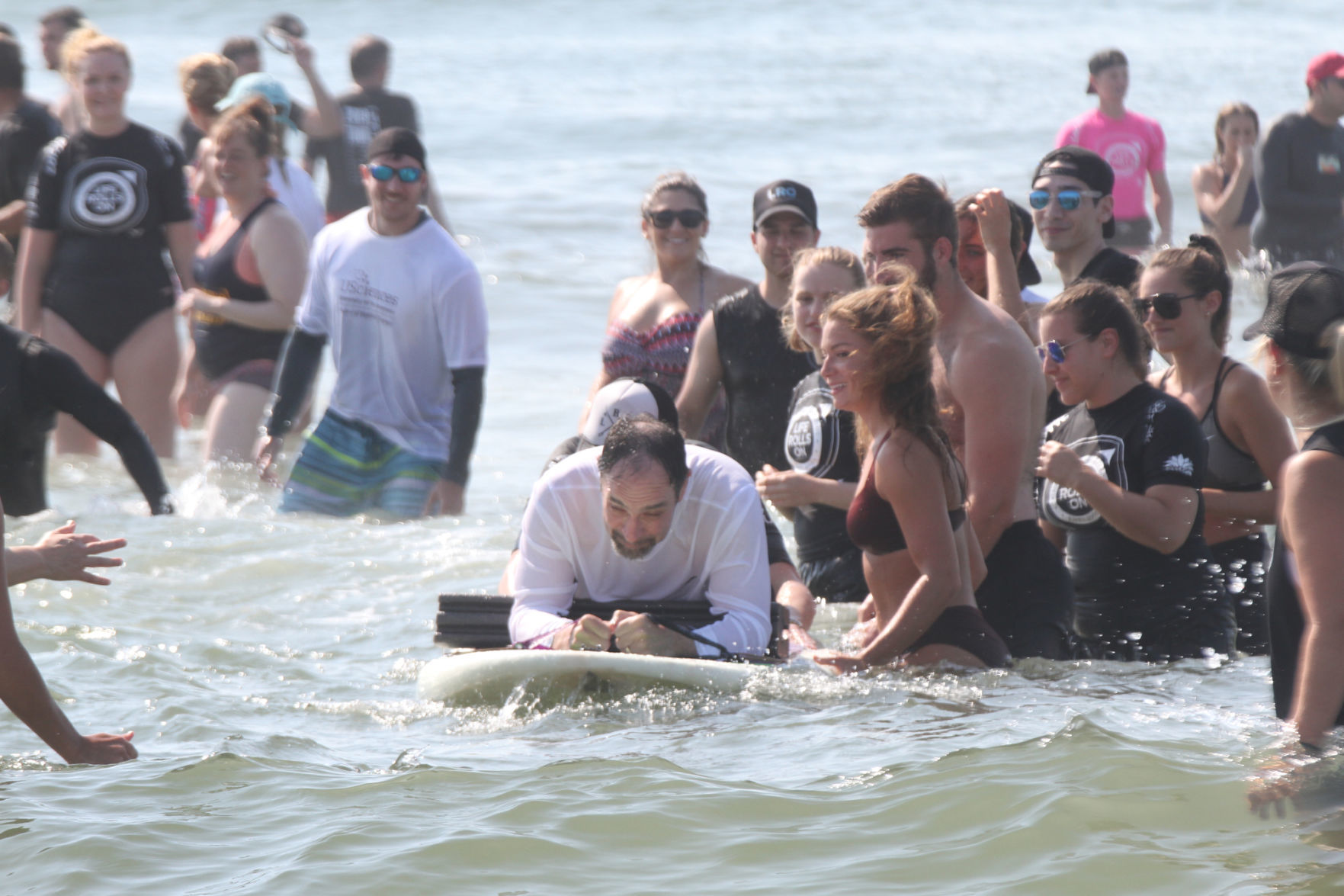 Life Rolls On surfing in Wildwood